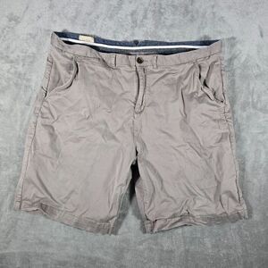Jachs Shorts Mens 42‎ Casual Flat Front Khaki Chino Pockets Zip Up